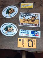 6 oude stickers-zelfklevers, jaren 1970, Ophalen of Verzenden
