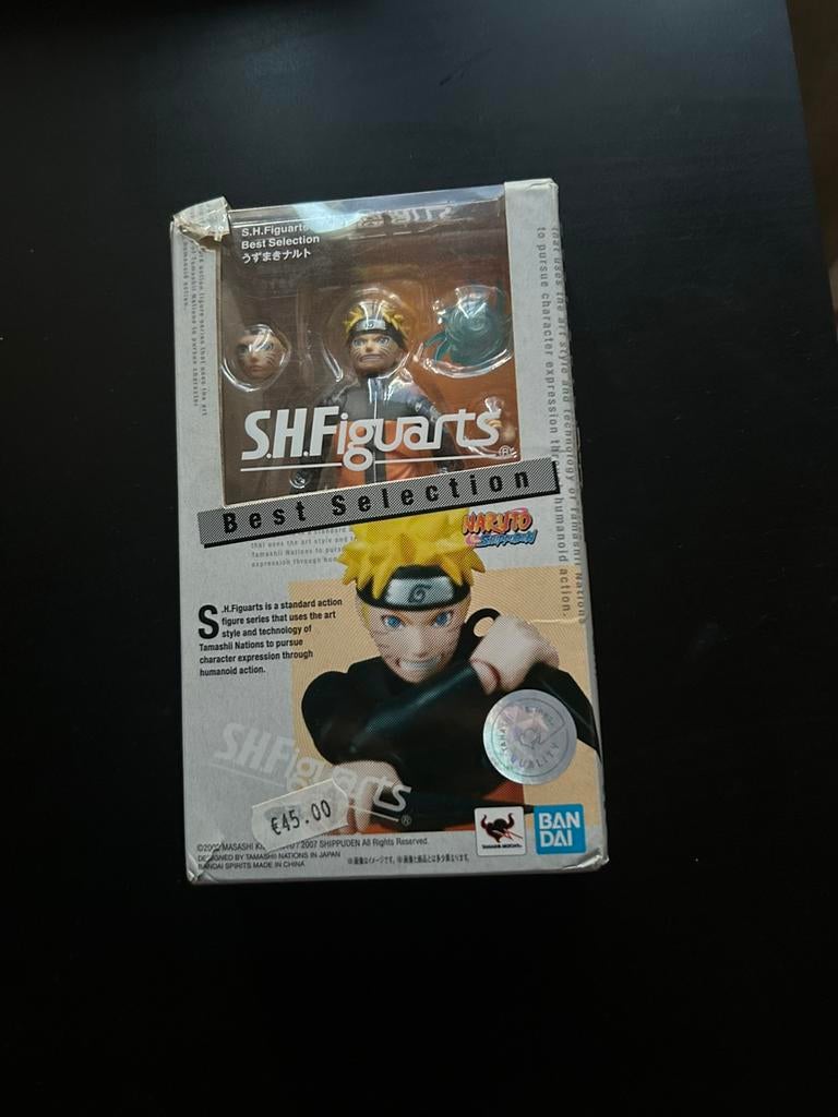 S.H.Figuarts Naruto Uzumaki Best Selection- Dringend €15!, Ophalen of Verzenden, Zo goed als nieuw
