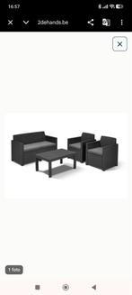 Ensemble de salon anthracite pour 4 personnes, Enlèvement