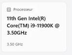Processeur I9 11900K, Computers en Software, Processors, Ophalen, Gebruikt, Intel Core i9, LGA 1200