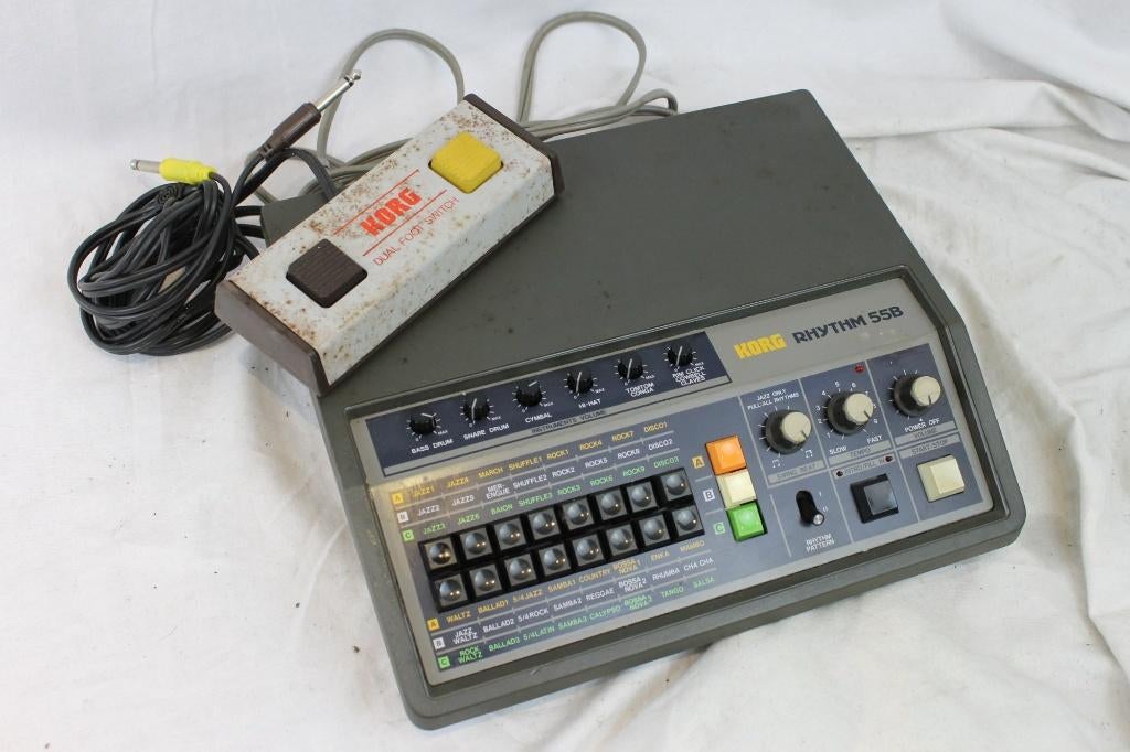 Korg 55-B met S-2 dual footswitch, Ophalen, Gebruikt, Korg