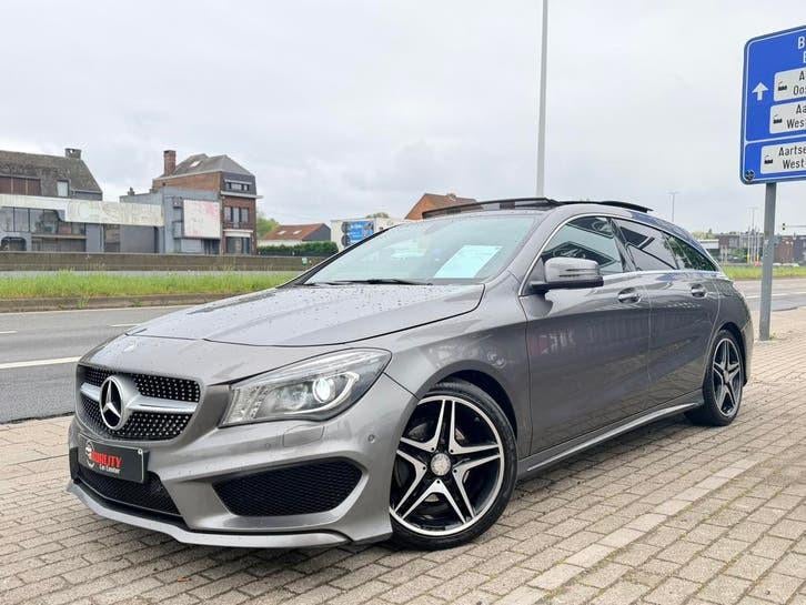 Mercedes Cla200d Shooting Break 2016 AmgLine Automaat Pano, Autos, 100 kW, Achat, Euro 6, Entreprise