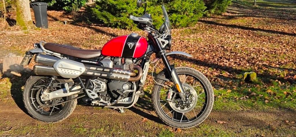 Triumph Scrambler XC 1200cc 14.000 KM 2024, Fietsen en Brommers, Brommers | Crossbrommers, Ophalen