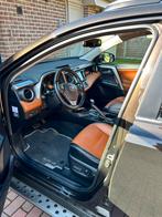 Toyota RAV4 Hybride 25i FWD, Auto's, Bruin, Leder, Bruin, 5 zetels