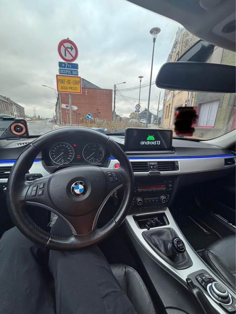 BMW 318D, Auto's, BMW, Euro 5, Zwart, Overige kleuren, Overige bekleding