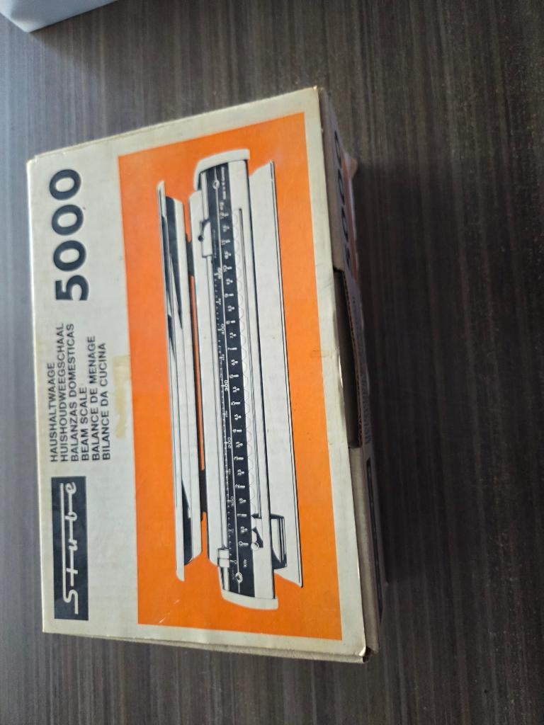 Vintage Stube huishoudweegschaal, Electroménager, Balances, Utilisé, Analogique, Balance de cuisine, Enlèvement