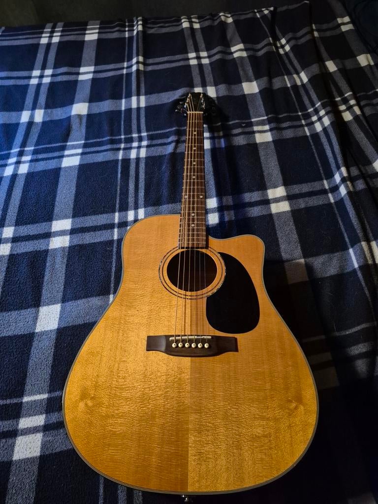 Morgan gitaar.electro akoestisch., Muziek en Instrumenten, Ophalen