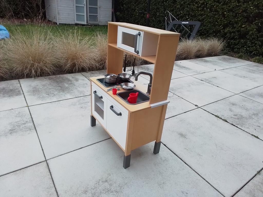 Kitchenette à jouets, Enlèvement, Utilisé, Bois, Jouer à la cuisine