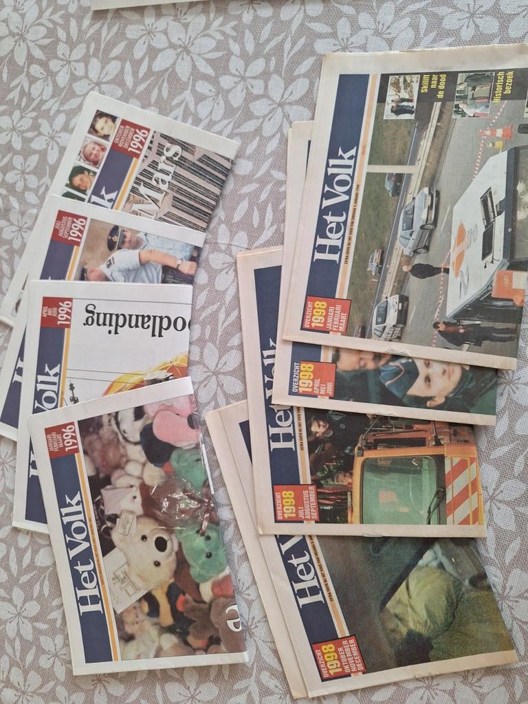 Jaaroverzicht 1996 en 1998, Ophalen