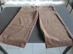 bruine ribfluweel damesbroek, Taille 46/48 (XL) ou plus grande, Comme neuf, Brun, Enlèvement