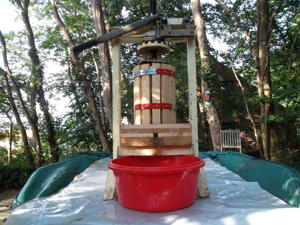 druivenpers, Hobby en Vrije tijd, Overige Hobby en Vrije tijd, Gebruikt, Ophalen