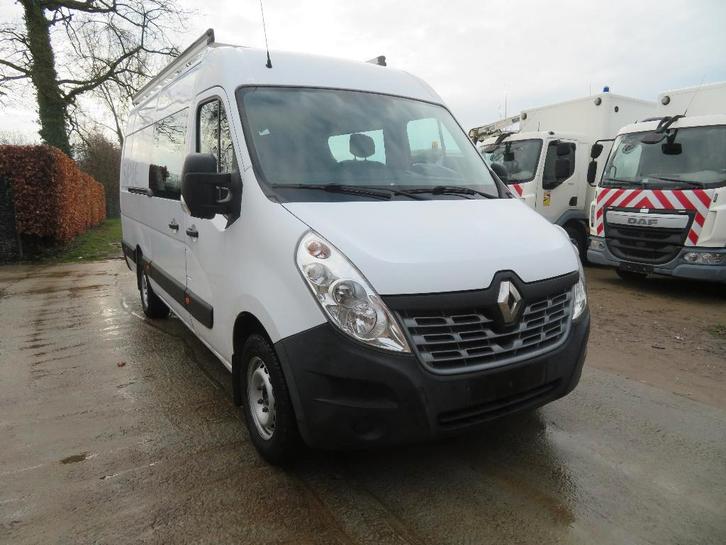Renault Master 2.3dCi - L3H2 DC - Grand Confort - 2018 - €6b, Autos, Camionnettes & Utilitaires, Entreprise, Achat, ABS, Airbags