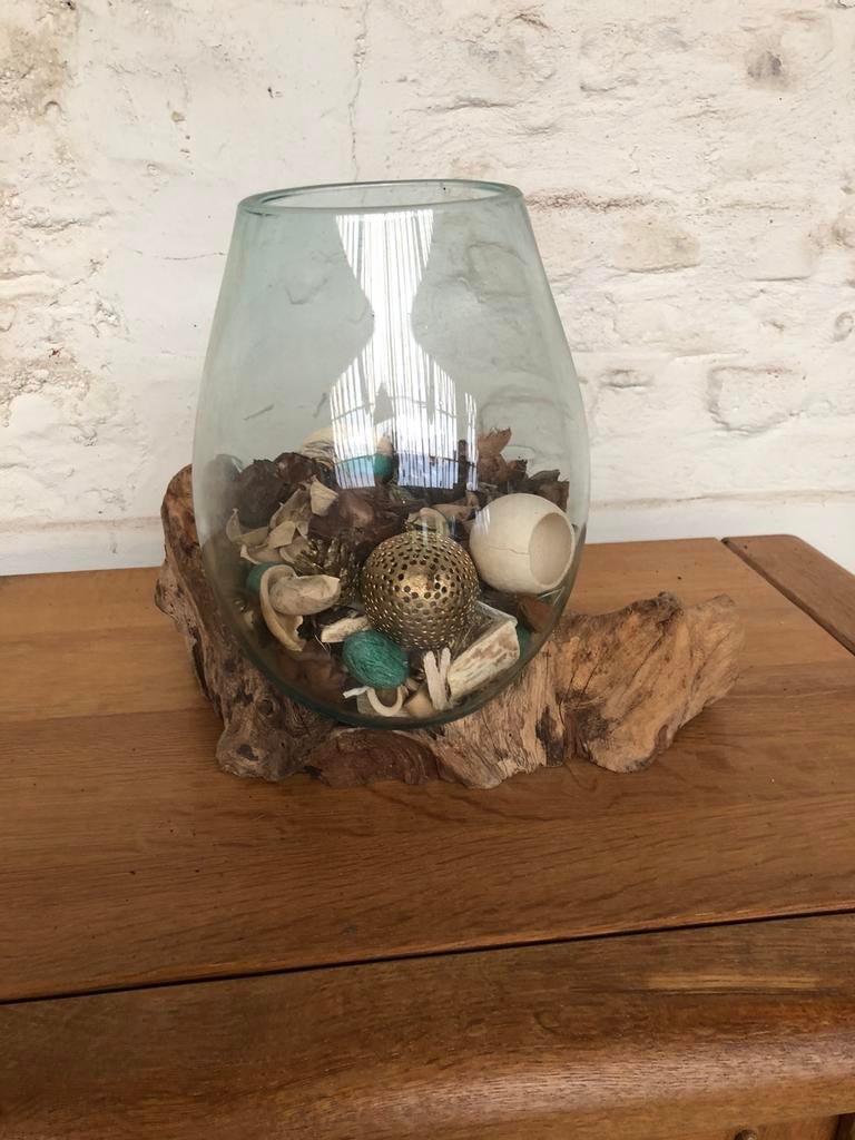 Glazen vaas, Ophalen of Verzenden, Nieuw