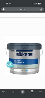 Verfpot 5L Sikkens Alpha Primer, 5 tot 10 liter, Wit, Nieuw, Ophalen of Verzenden