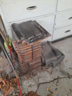 Gratis dakpannen, Bricolage & Construction, Tuiles & Revêtements de toit, Enlèvement, Noir, Tuiles