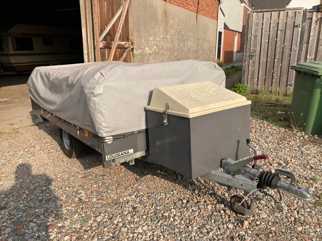 Vouwwagen JAMET met voortent, luifel en keuken!!, Caravans en Kamperen, Ophalen, Gebruikt