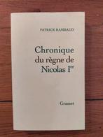 Chronique du règne de Nicolas Ier - Patrick Rambaud, Comme neuf, Enlèvement, Europe autre, Patrick Rambaud