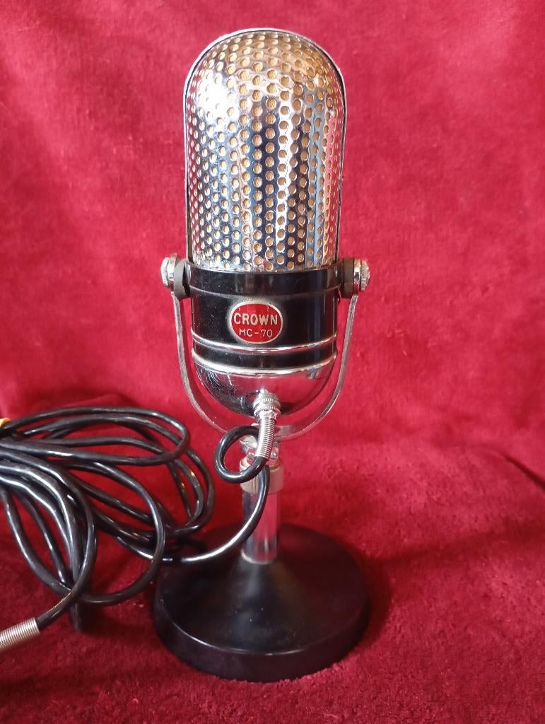 Microphone année 1960, Enlèvement, Comme neuf