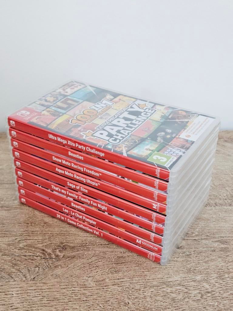 Nintendo Switch 9 Jeux, Consoles de jeu & Jeux vidéo, Jeux | Nintendo Switch, Neuf, Enlèvement ou Envoi