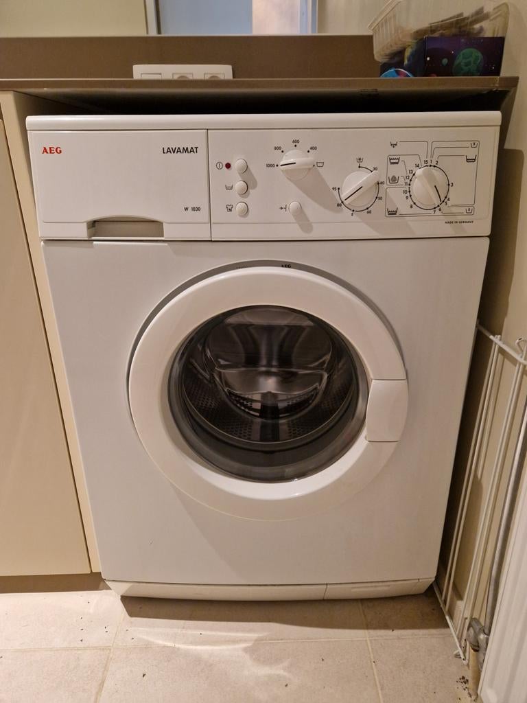 Aeg wasmachine, Ophalen