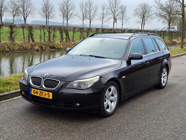 2006 BMW 5-serie Touring 530i High Executive Personenauto, Auto's, BMW, Bedrijf, 5 Reeks, Benzine, Euro 4, Break, Automaat, Gebruikt