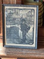 Marius Renard. Émile Verhaeren. Les villes tentaculaires., Antiek en Kunst, Ophalen of Verzenden