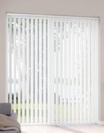 Verticaal lamellen gordijn, wit, 2m breed/2,5m hoog, Huis en Inrichting, Stoffering | Gordijnen en Lamellen, Ophalen, Wit