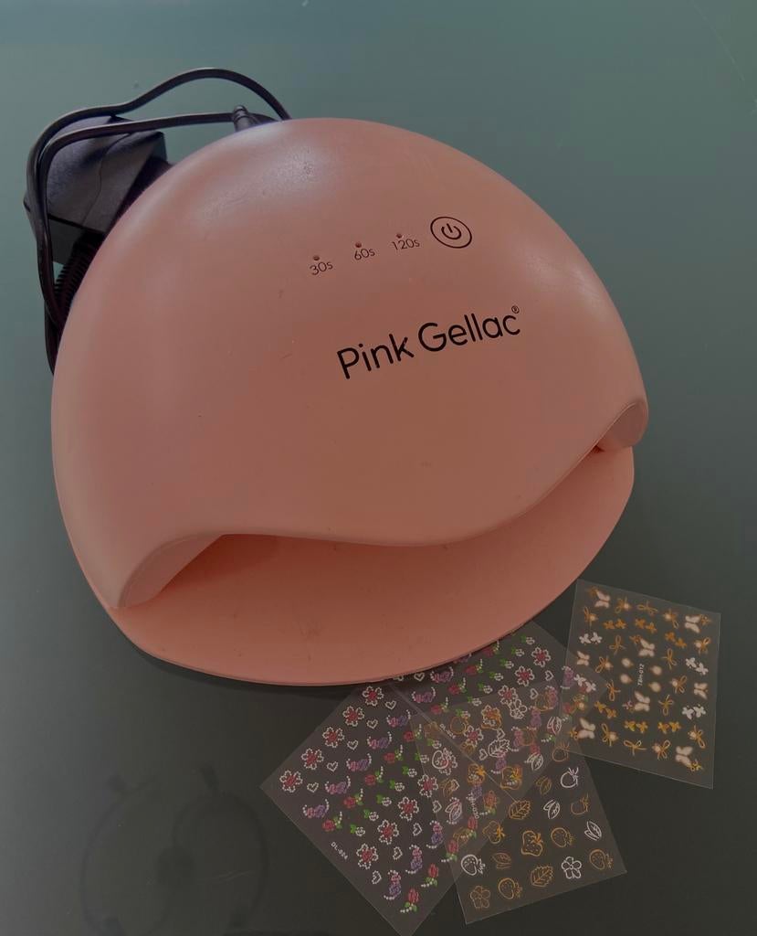 Premium LED lamp Pink Gellac, Ophalen of Verzenden, Gebruikt, Handen en Nagels