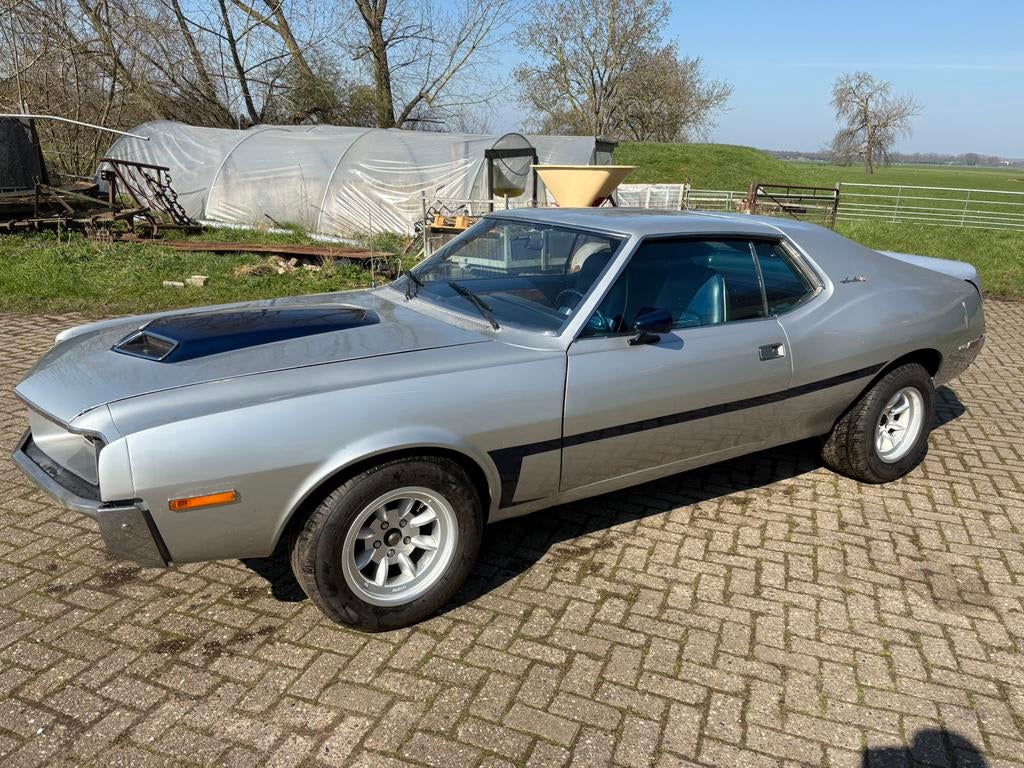 Amc javelin 401 v8 6.6 liter 4 speed 1972, Auto's, Overige Auto's, Achterwielaandrijving, 6600 cc, 8 cilinders, Handgeschakeld