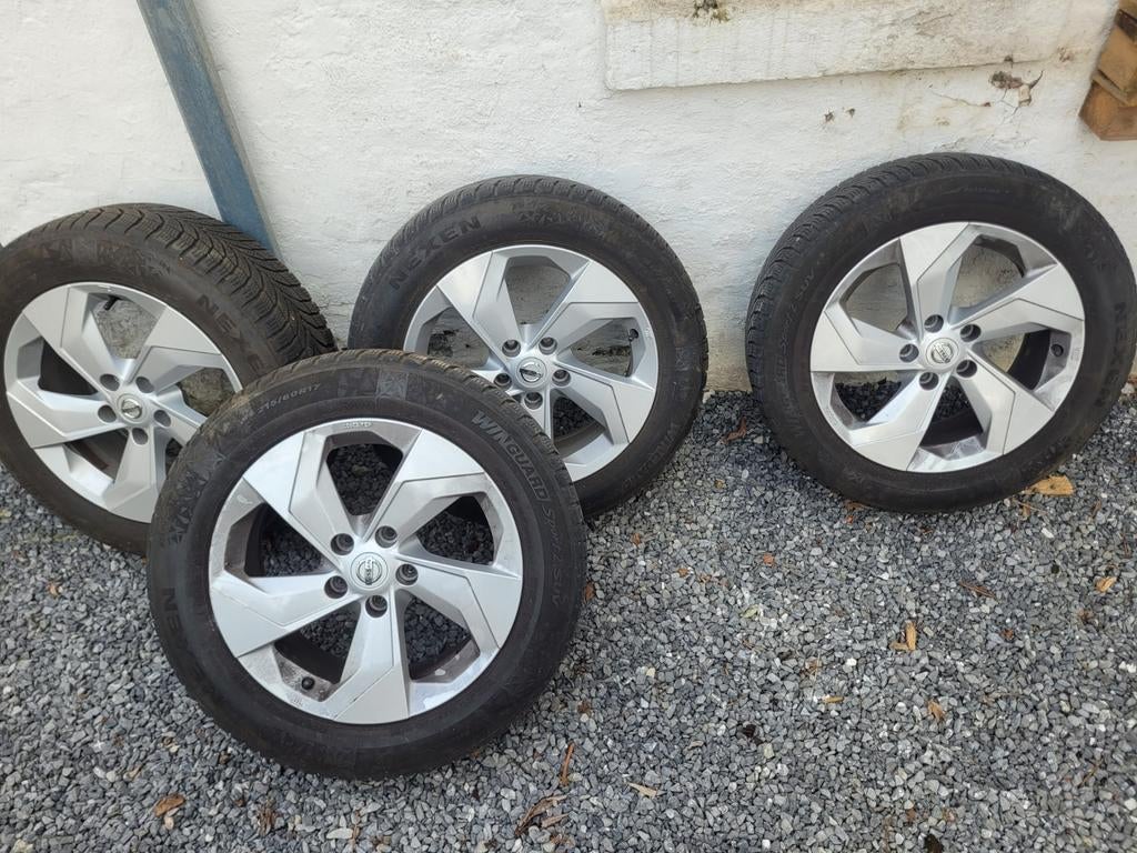 4 jantes qashqai hiver, Enlèvement ou Envoi, Pneu(s)