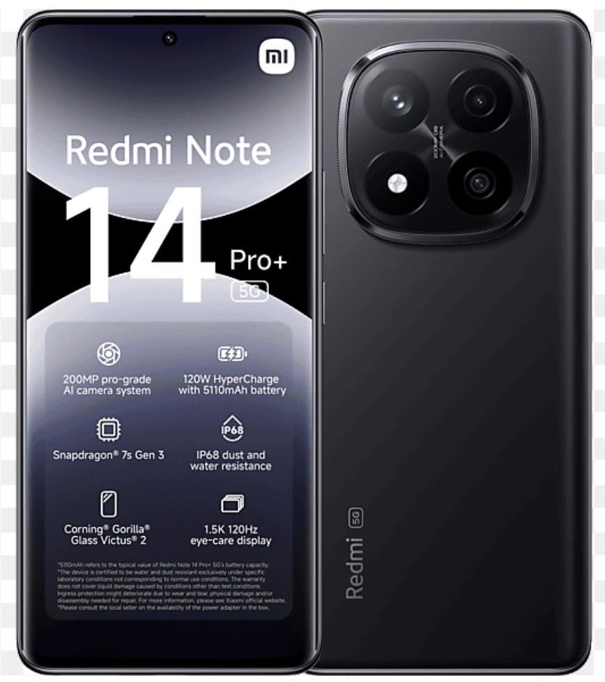 Redmi note 14 pro+ 5G, Ophalen