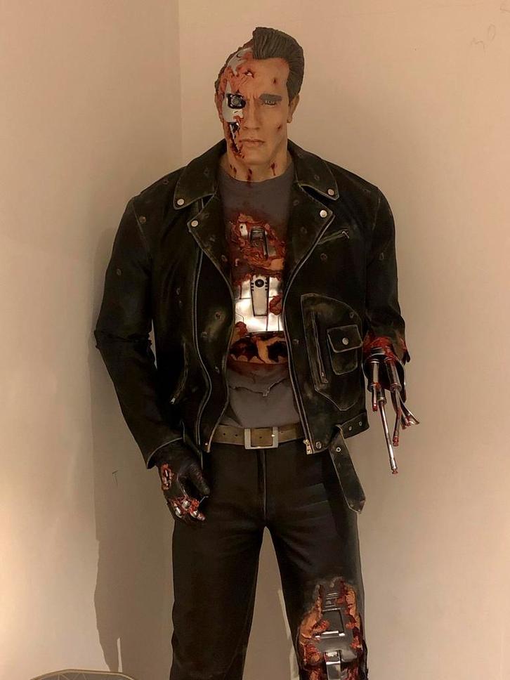 Terminator 2  T800  1:1, Collections, Statues & Figurines, Enlèvement