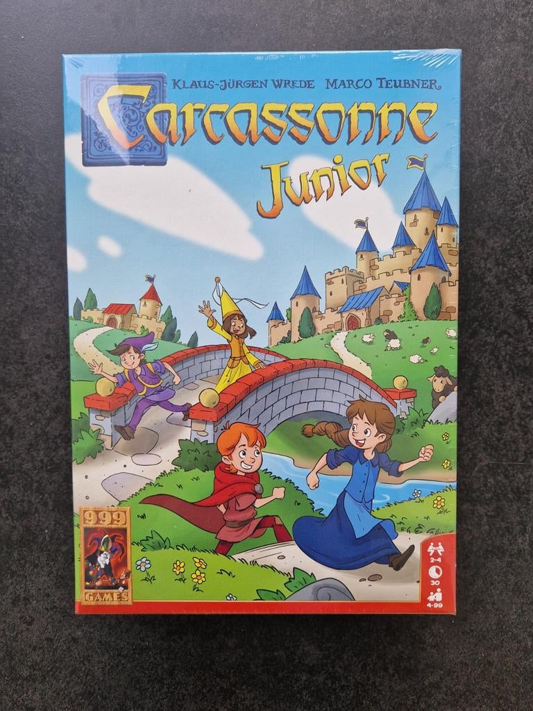 Carcassonne junior nieuw, Hobby en Vrije tijd, Ophalen, Nieuw, 999 Games