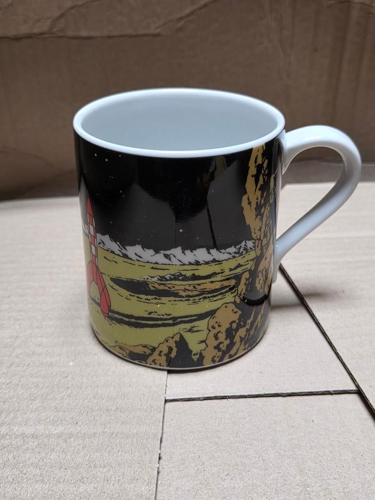 Mug Tintin on a marché sur la lune fusée, Collections