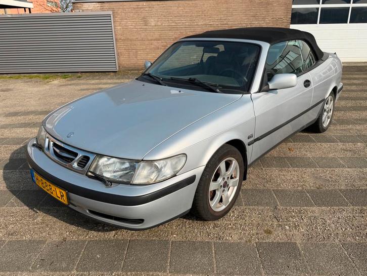 Saab 9-3 Cabrio 2.0t Senses Edition 2002, Auto's, Saab, Te koop, Saab 9-3, ABS, Airbags, Airconditioning, Boordcomputer, Centrale vergrendeling