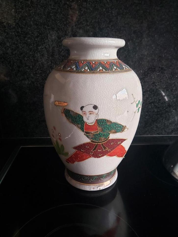 Satsuma vaas, Antiek en Kunst, Antiek | Vazen, Ophalen of Verzenden