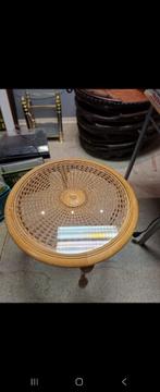 Table basse, Maison & Meubles, Rond, Comme neuf, Enlèvement, 50 à 100 cm