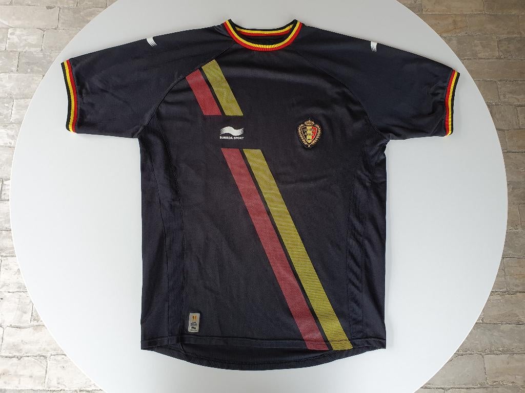 Voetbalshirt Rode Duivels 2014-2015 Away shirt (Burrda, 4XL), Collections, Articles de Sport & Football, Utilisé, Maillot, Enlèvement ou Envoi