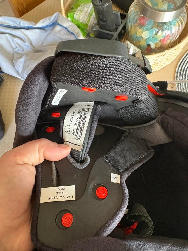 Motorhelm shark maat s02, Motoren, Ophalen, Shark