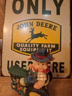 John deere trekker met varken, Enlèvement