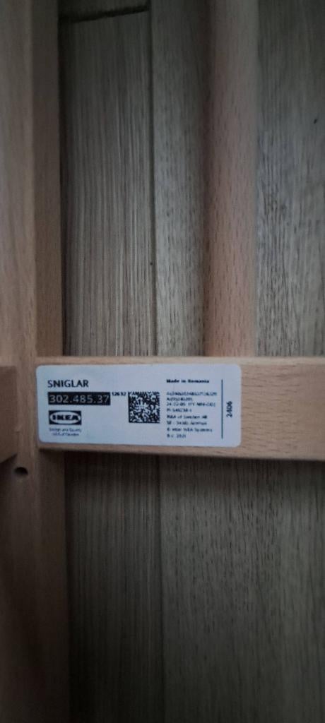 Lit bébé, Enlèvement, Comme neuf, Lit