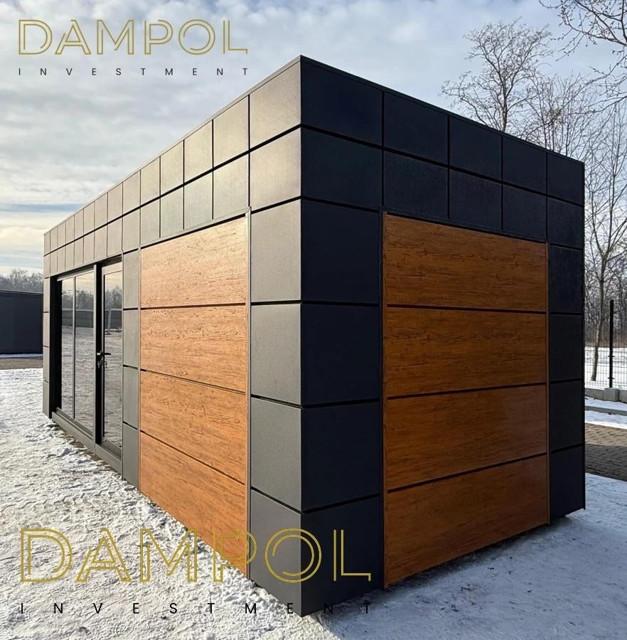 Studio de jardin moderne – conteneur habitable prêt, Immo