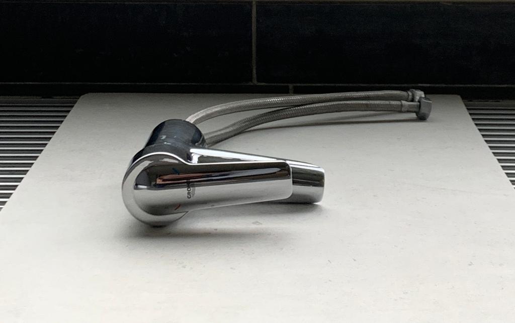 Mengkraan Grohe, Doe-het-zelf en Bouw, Sanitair, Gebruikt, Kraan, Chroom, Ophalen