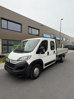 Citroën jumper 2018 openlaadbak 2.2hdi dubbele cabin Airco !, Auto's, Bedrijf, Te koop, Citroën