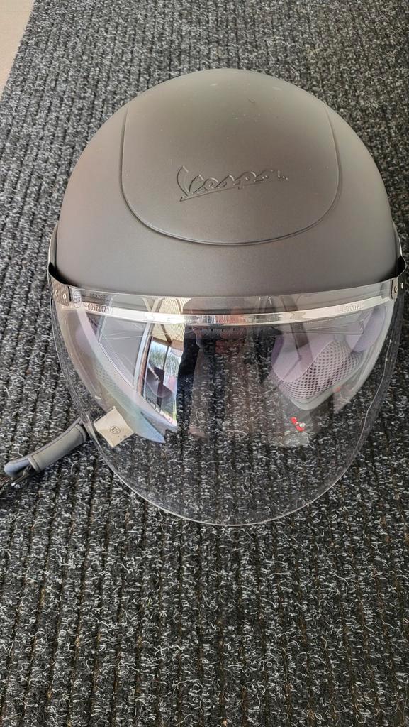 Originele Vespa helm E9, Fietsen en Brommers, Brommerhelmen, Ophalen
