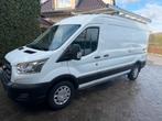 Ford transit l2h2.   2021, Autos, Euro 6, 3 places, Boîte manuelle, Noir