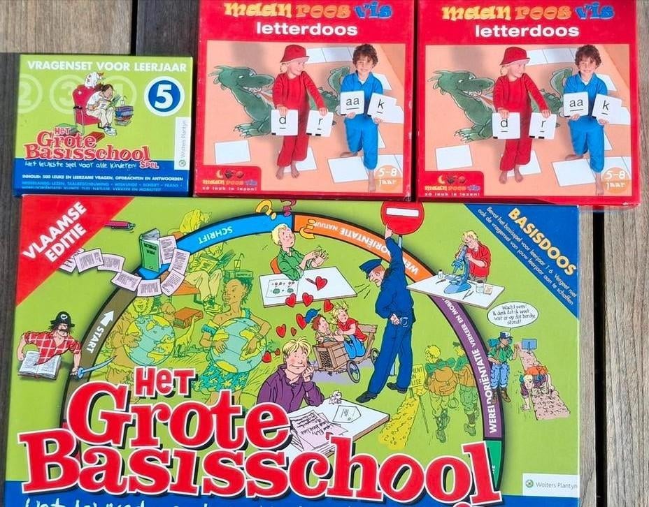 Educatieve kinderspelletjes, Gezelschapsspellen., Ophalen