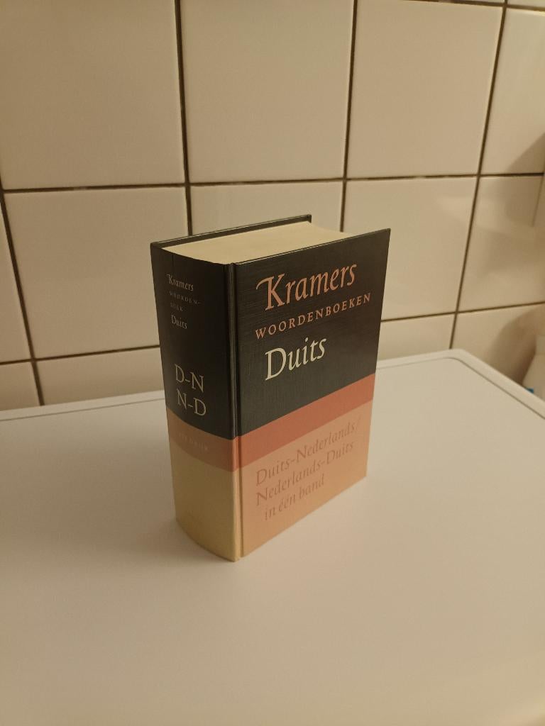 Kramers woordenboek Duits, Livres, Dictionnaires, Enlèvement ou Envoi, Comme neuf, Allemand, Kramers