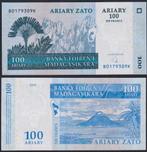 Madagasakara 100 Ariary (1), Ophalen of Verzenden, Overige landen, Los biljet