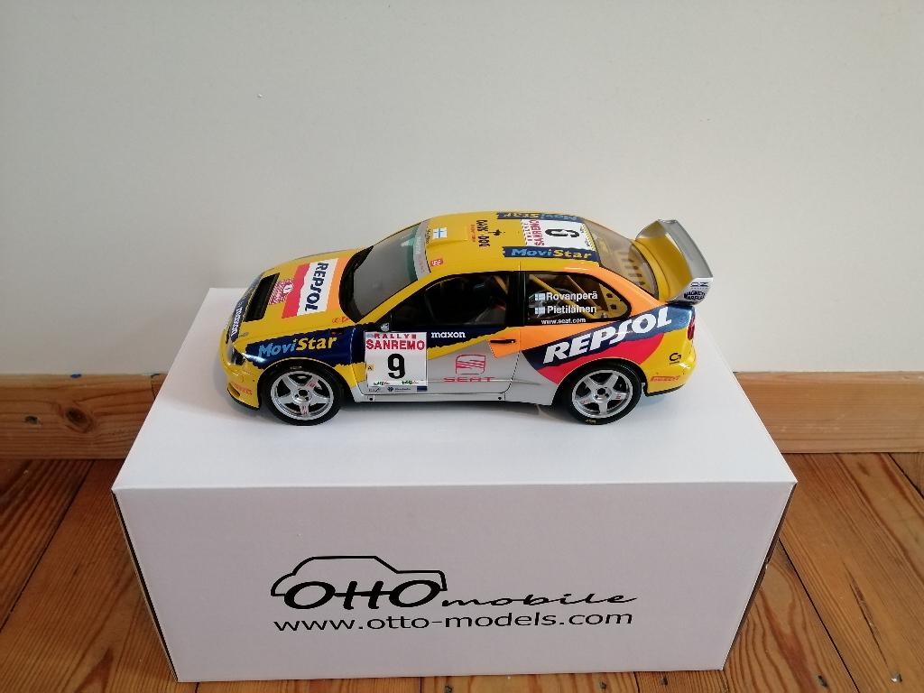 1/18 Ottomobile Seat Cordoba Evo 2 WRC, Hobby & Loisirs créatifs, Voitures miniatures | 1:18, Enlèvement, Comme neuf, Voiture